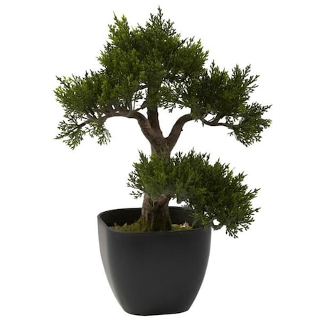 Nearly Natural 15 and rdquo; Cedar Bonsai 4966